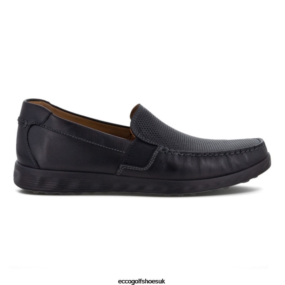 Ecco S-LITE MOC Moccasins Black Men Shoes Black- Ecco Online Shopping