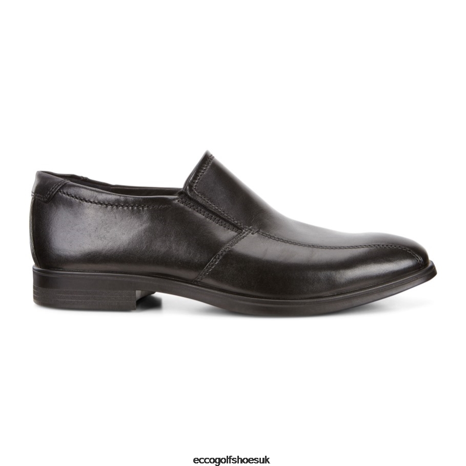 Ecco MELBOURNE Bike Slip On Black Men Shoes Black- Ecco UK