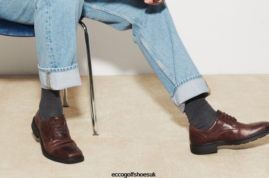 Ecco HELSINKI 2 Bike-Toe Derby Mink Men Shoes Mink- Ecco On Sale