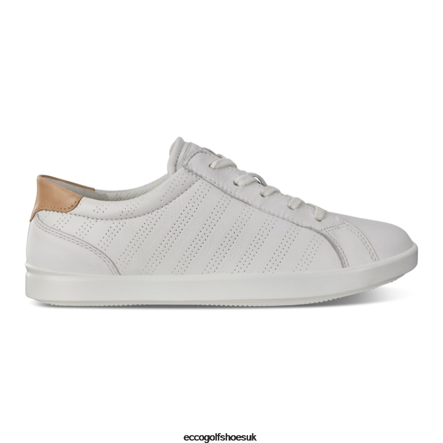 Ecco Leisure White-Powder Women Shoes White- Ecco UK Store