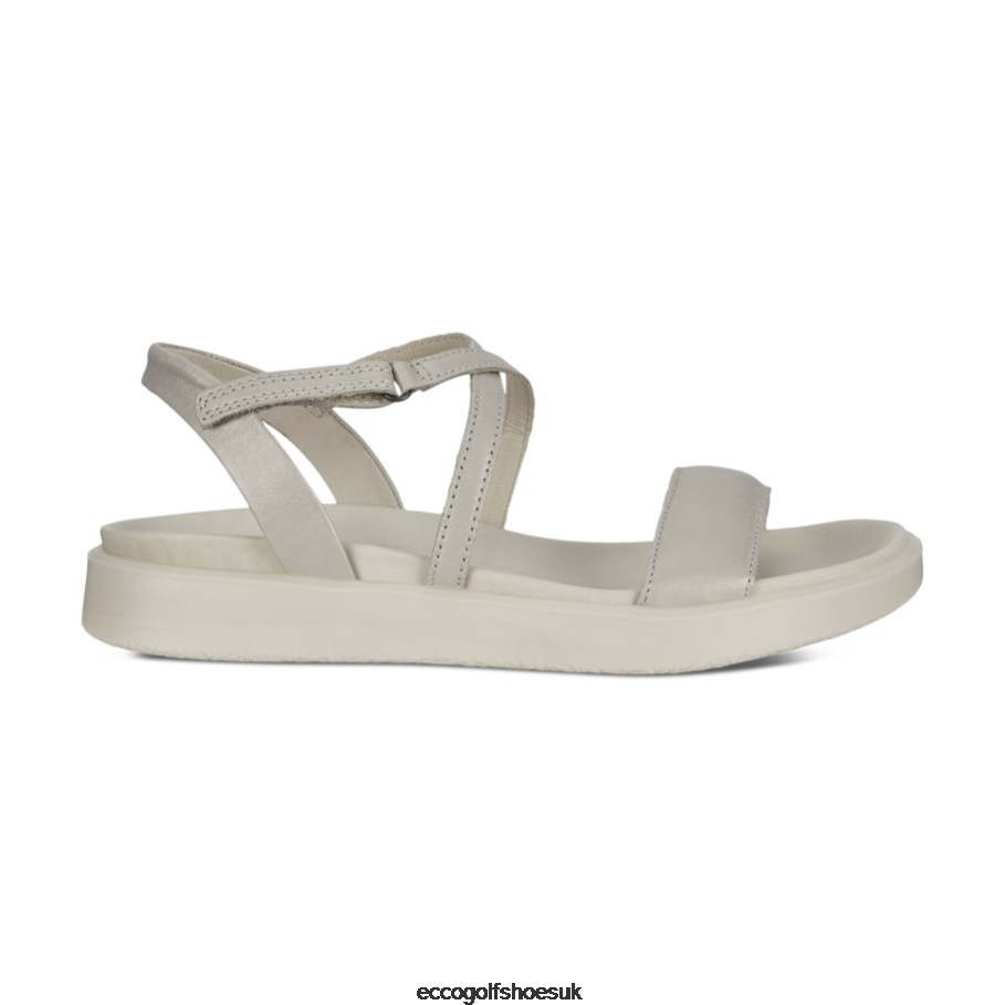 Ecco FLOWT LX Strap Sandal Gravel Women Shoes Gravel- Ecco at Low Price
