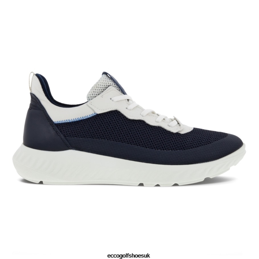 Ecco ATH-1F Sneaker Mesh Night Sky-White Men Shoes White- Ecco Official Website
