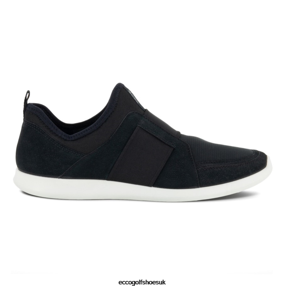 Ecco SENSE Slip-On Sneaker Black Women Shoes Black- Ecco On Sale