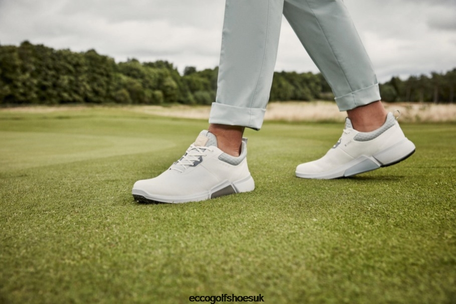 Ecco Golf BIOM H4 White-Concrete Men Shoes White- Ecco Official Website