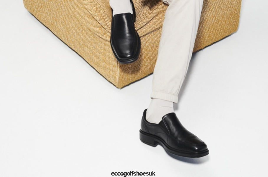 Ecco HELSINKI 2 Slip-On Black Men Shoes Black- Ecco at Discounts