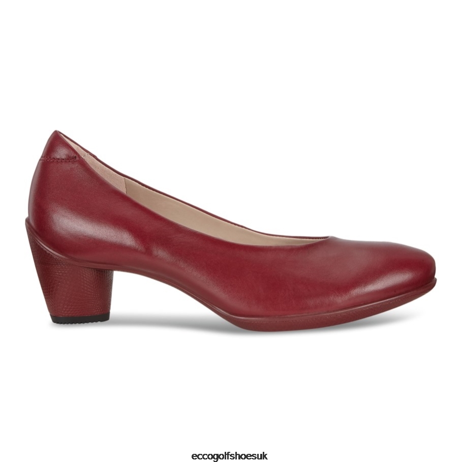 Ecco Sculptured 45 Plain Pump Syrah Women Shoes Syrah- Ecco Official Website