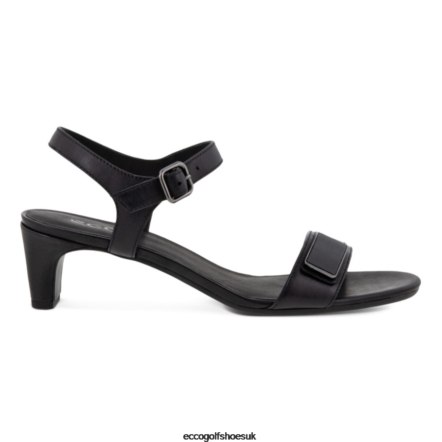 Ecco SHAPE Sleek Sandal 45 Black Women Shoes Black- Ecco Online Shopping