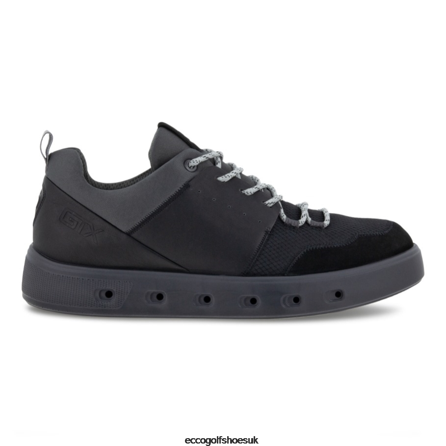 Ecco STREET 720 Gore Tex Sneakers Black Men Shoes Black- Ecco at Low Price
