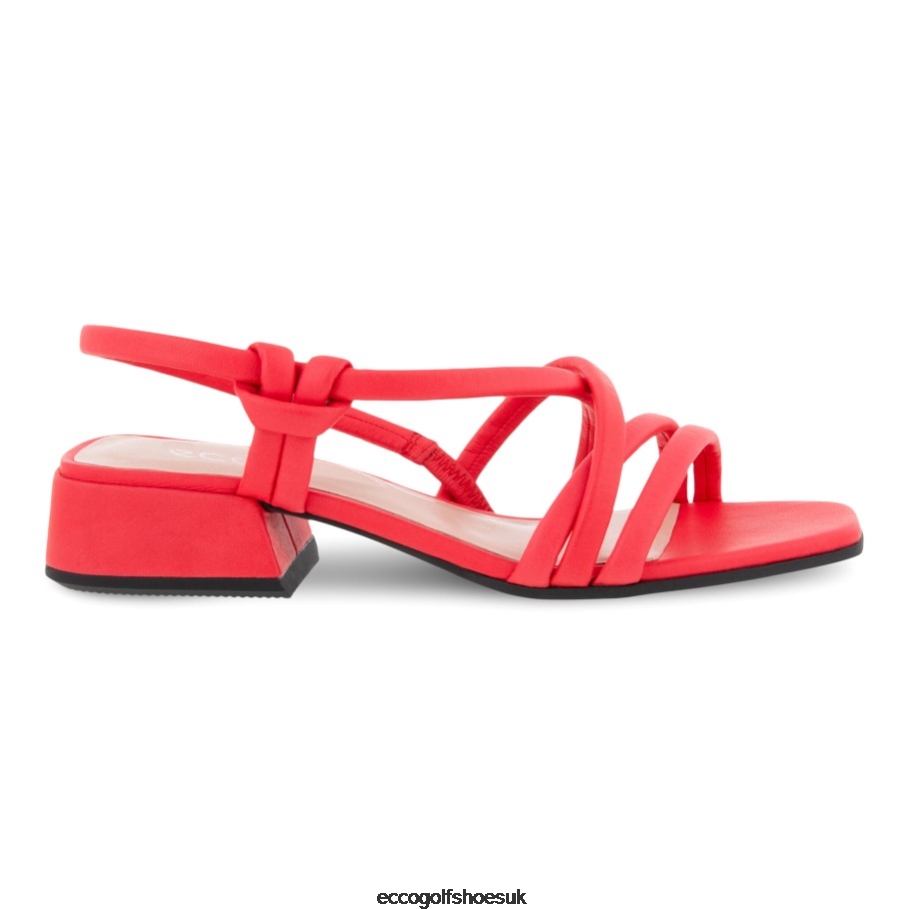 Ecco ELEVATE SQUARED Sandal Hibiscus Women Shoes Hibiscus- Ecco UK