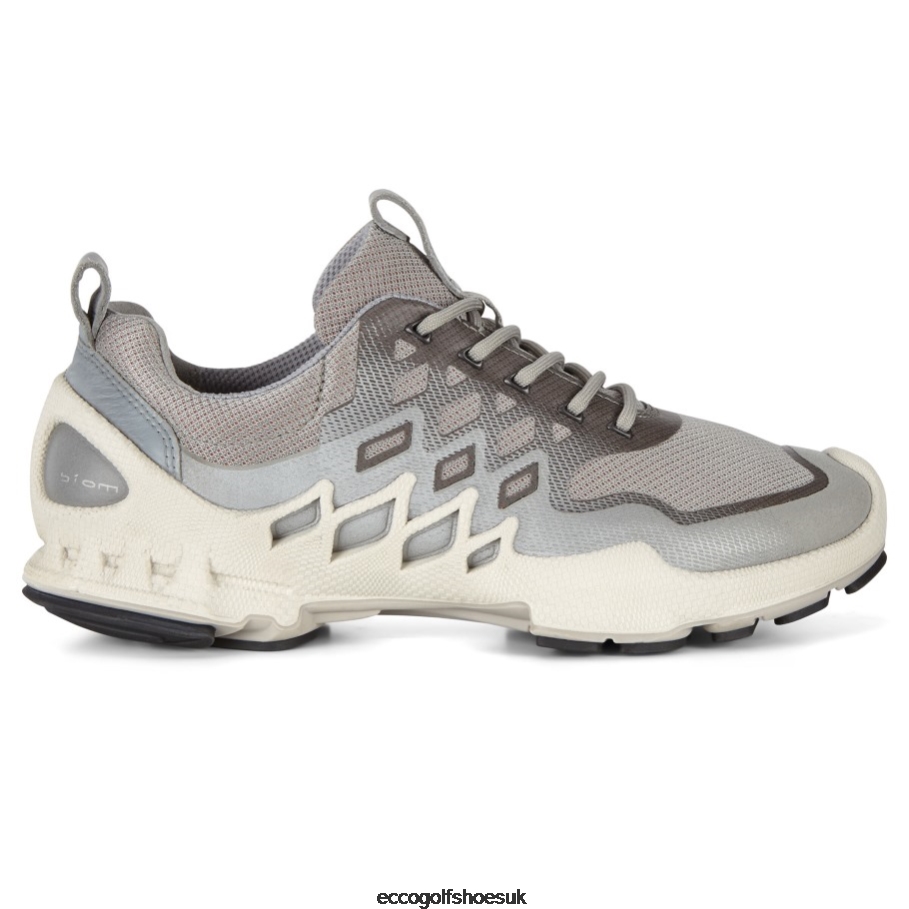 Ecco BIOM AEX Low Two-Tone Shoe Wild Dove-Buffed Silver Women Shoes Silver- Ecco Official Website
