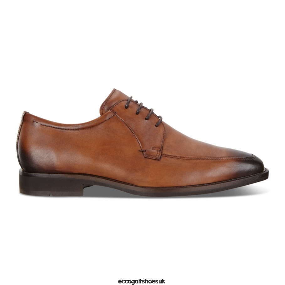 Ecco CALCAN Tie Amber Men Shoes Amber- Ecco Online Shopping