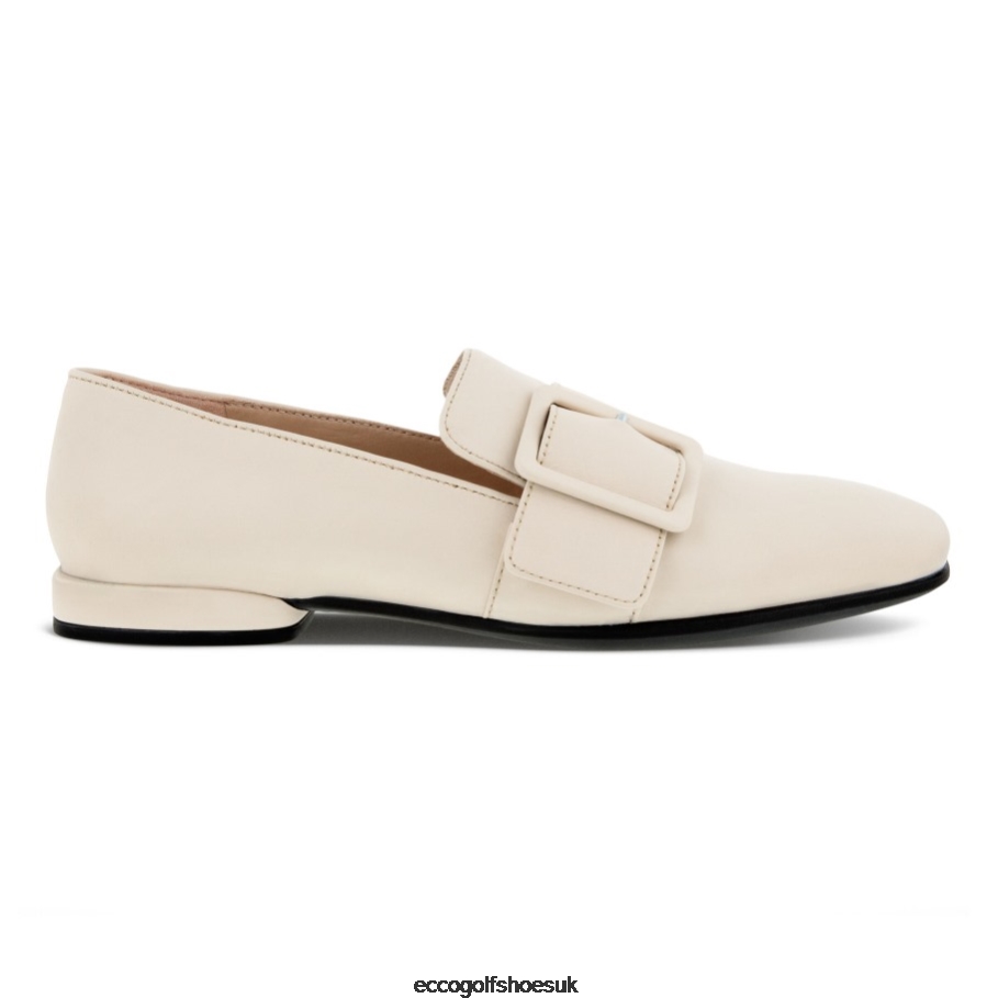 Ecco ANINE Squared High-Front Loafer Limestone Women Shoes Limestone- Ecco UK Store