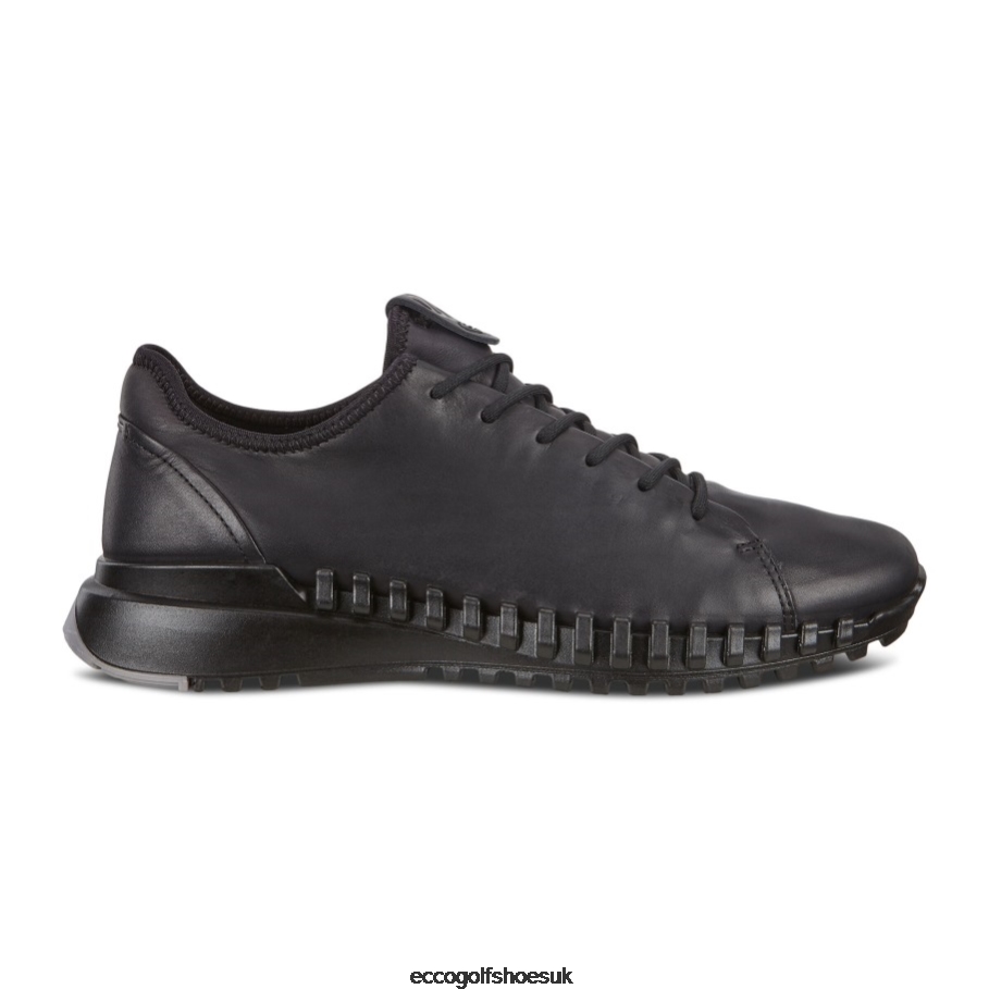 Ecco ZIPFLEX Low Sneaker Black Men Shoes Black- Ecco Outlet