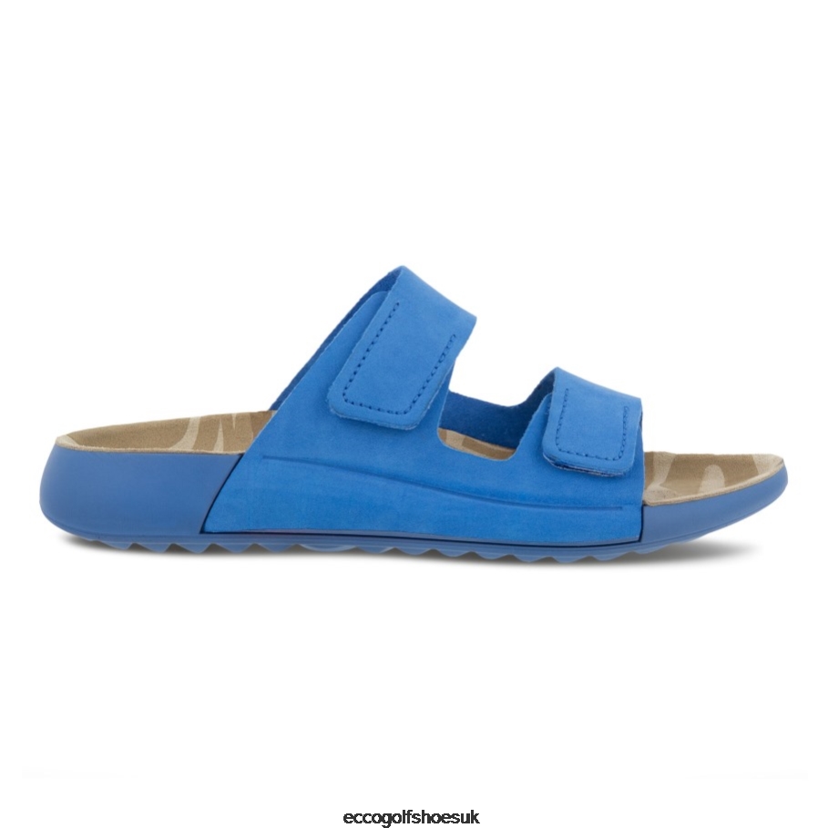 Ecco 2ND COZMO 2-Strap Slide Sandal Regatta Women Shoes Regatta- Ecco at Discounts