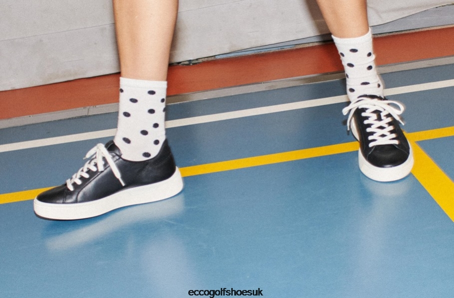 Ecco STREET Tray Sneaker Black Women Shoes Black- Ecco On Sale