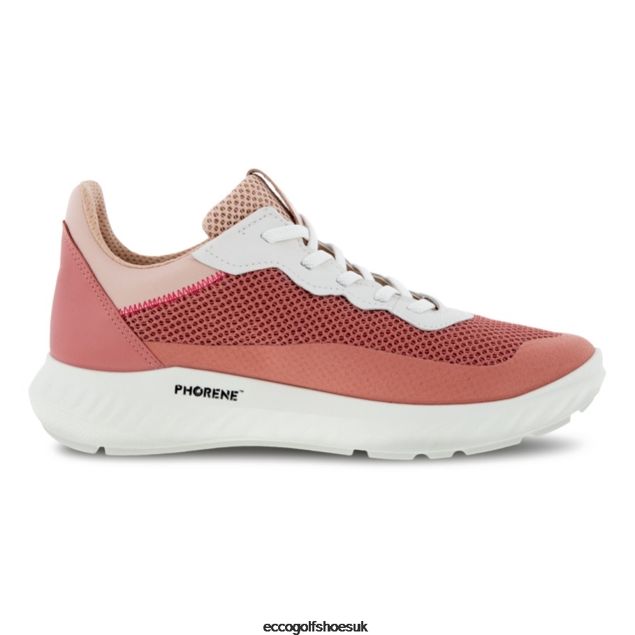 Ecco ATH-1F Sneaker Lace Damask Rose Women Shoes Rose- Ecco at Low Price