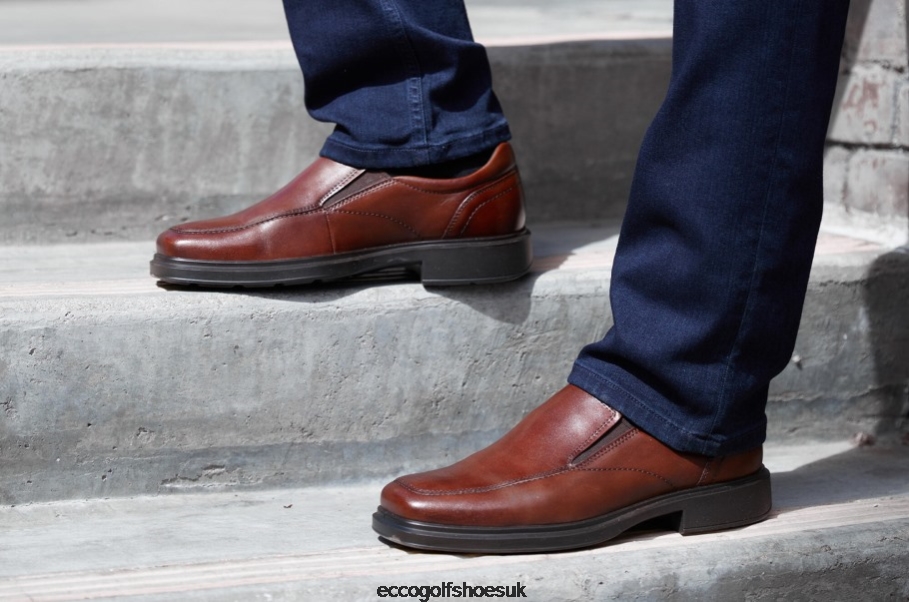 Ecco HELSINKI 2 Slip-On Cognac Men Shoes Cognac- Ecco UK Store