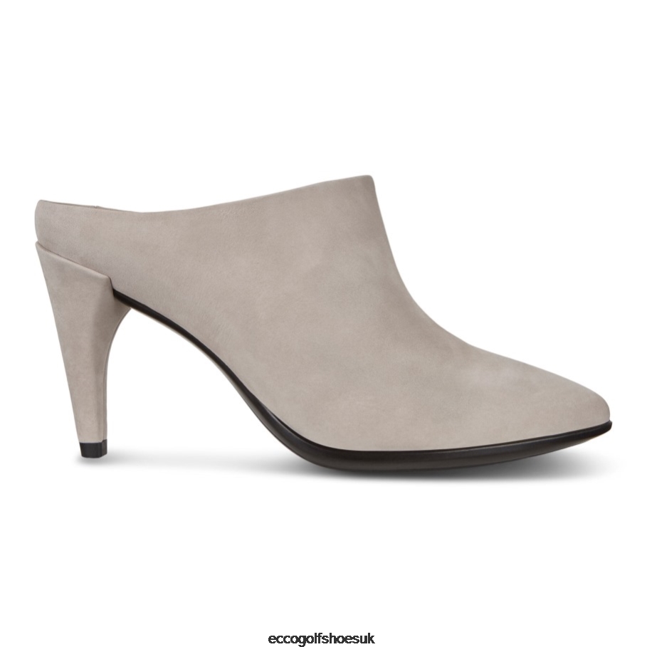 Ecco SHAPE 75 Pointy Heeled Mules Grey Rose Women Shoes Rose- Ecco Official Website