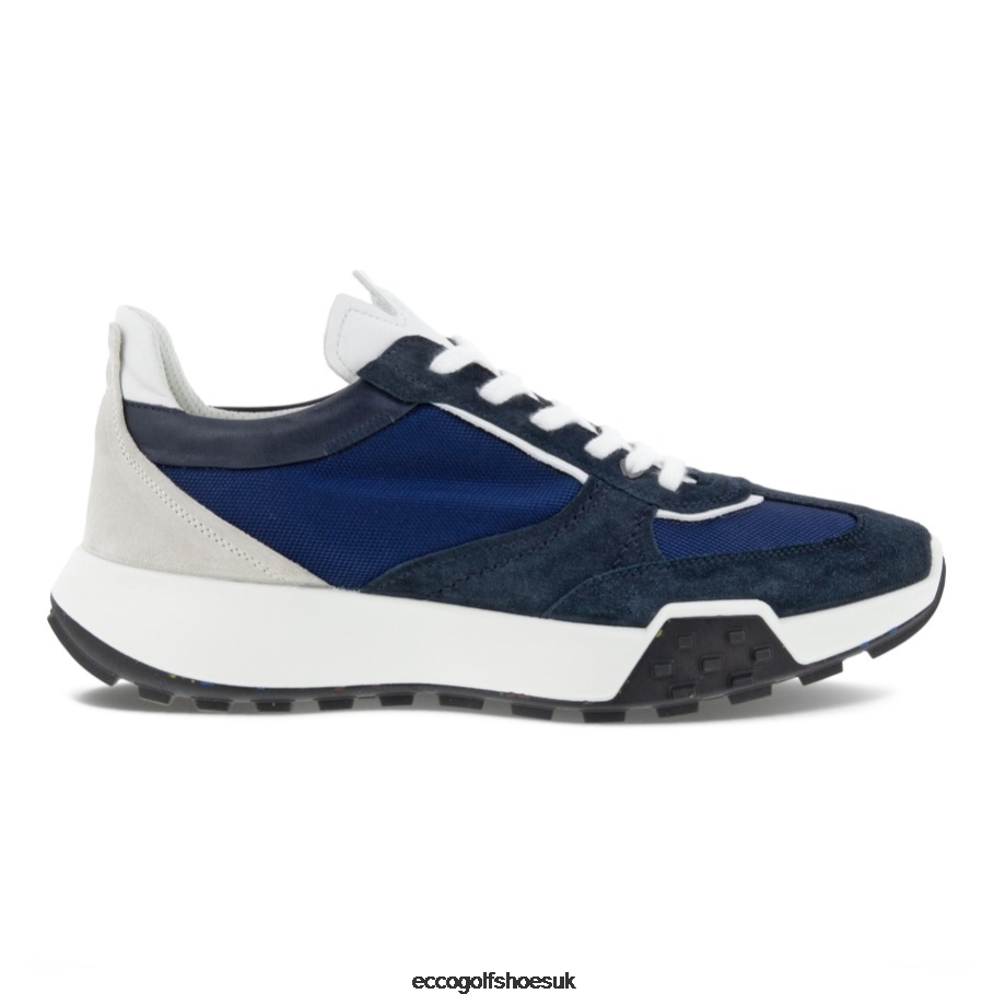 Ecco RETRO Sneaker Sneakers Multicolor Blue Men Shoes Multicolor- Ecco Online Shopping