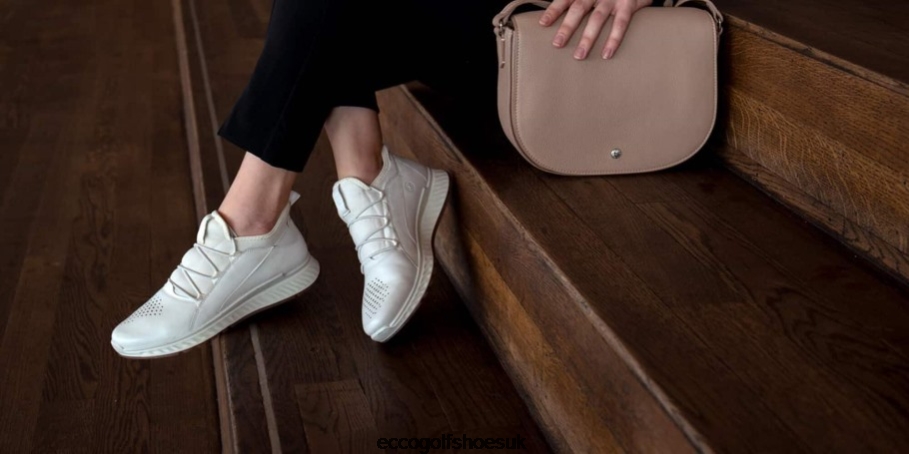 Ecco ST.1 Toggle White Women Shoes White- Ecco UK