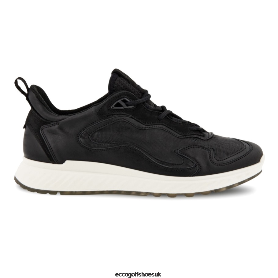 Ecco ST.1 Laced Shoes Black Women Shoes Black- Ecco Online Shopping