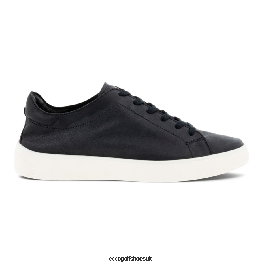 Ecco STREET Tray Sneakers Black Men Shoes Black- Ecco On Sale
