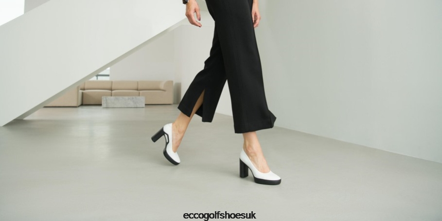 Ecco SHAPE Sculpted Motion 75 Pump Bright White Women Shoes White- Ecco Official Store