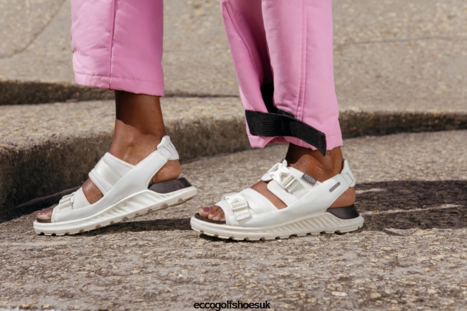 Ecco EXOWRAP Sandals White Women Shoes White- Ecco at Low Price