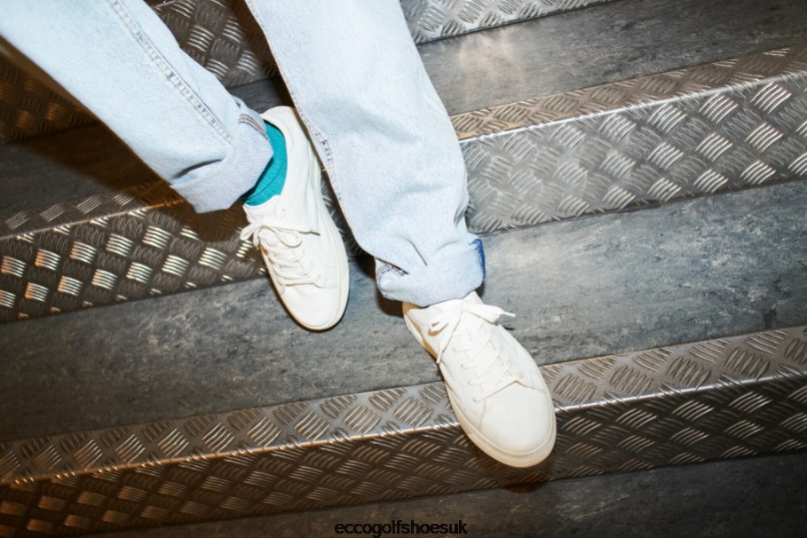 Ecco STREET Tray Sneakers White Men Shoes White- Ecco Online Shopping