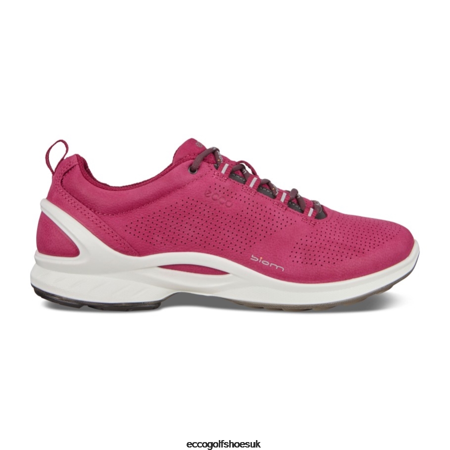 Ecco BIOM Fjuel Ladies Sneaker Sangria Women Shoes Sangria- Ecco Official Store