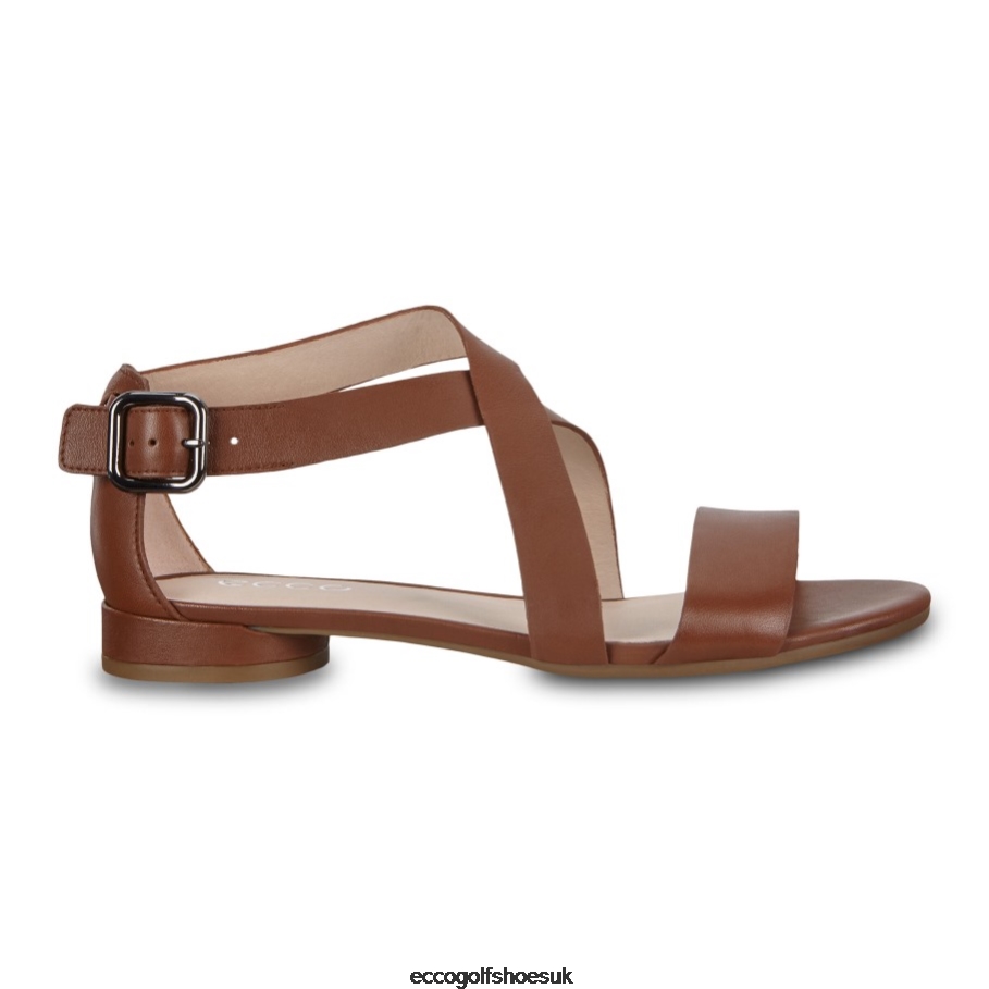 Ecco FLAT SANDAL II Cinnamon Women Shoes Cinnamon- Ecco UK Store