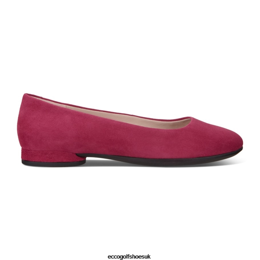 Ecco ANINE Ballerina Sangria Women Shoes Sangria- Ecco Outlet