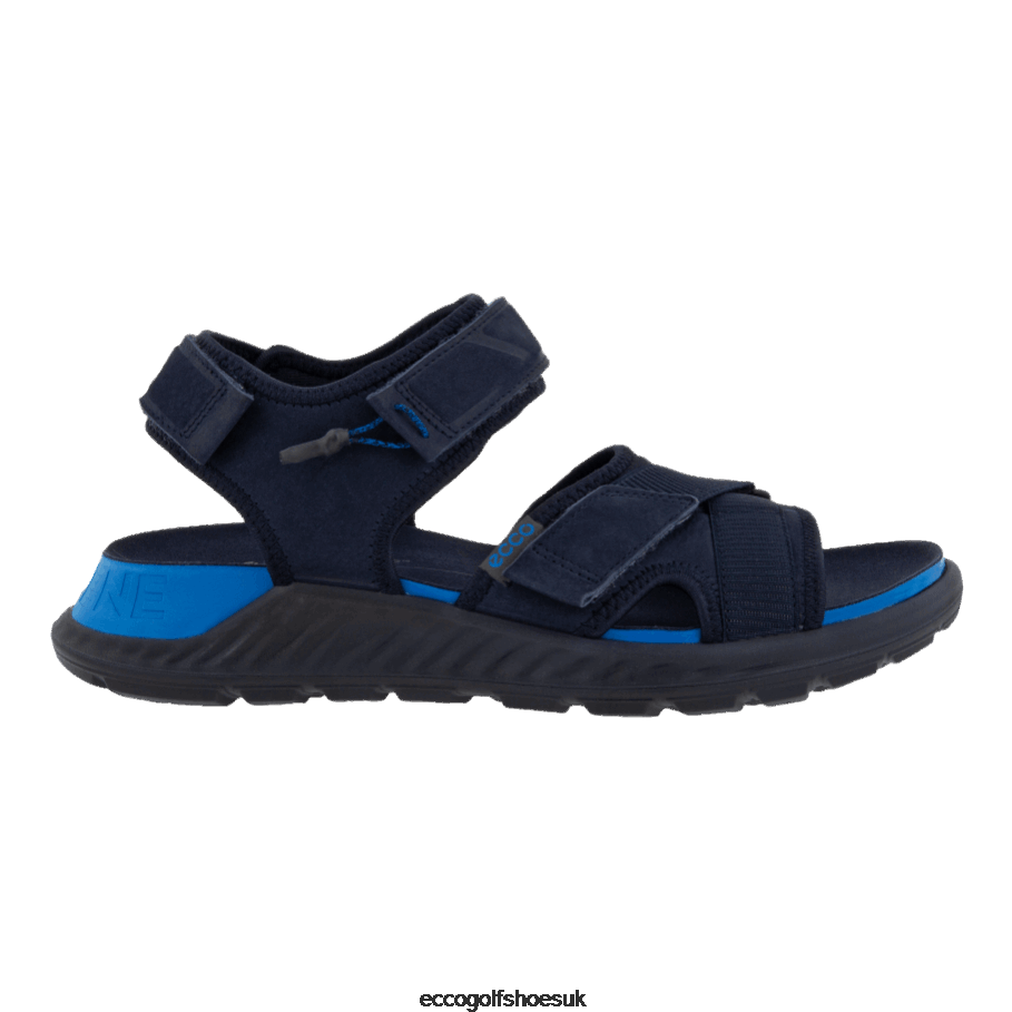 Ecco EXOWRAP Sandals Night Sky-Night Sky Men Shoes Navy- Ecco at Low Price