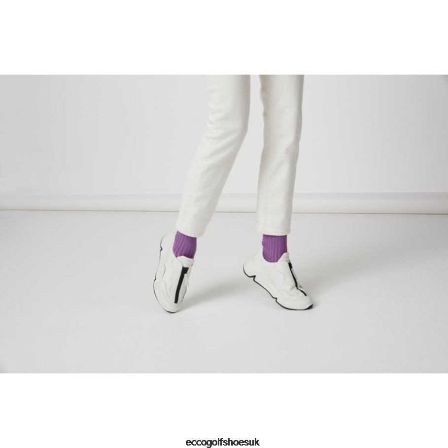 Ecco CHUNKY Zip Sneaker White Women Shoes White- Ecco at Discounts