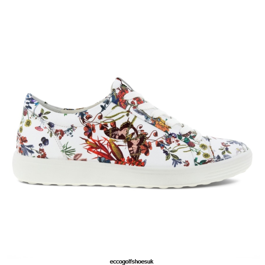 Ecco SOFT 7 Sneaker Multicolor White Women Shoes Multicolor- Ecco Outlet