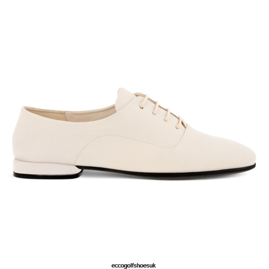Ecco ANINE Squared Oxford Lace Limestone Women Shoes Limestone- Ecco Online Shopping