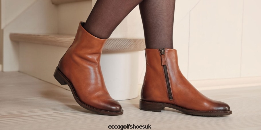 Ecco SARTORELLE 25 Ankle Boot Honey Women Shoes Honey- Ecco Official Website