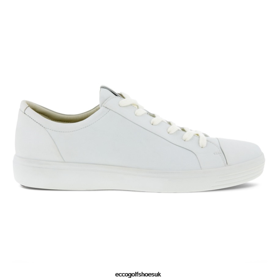 Ecco SOFT 7 Sports Classic Sneaker White Men Shoes White- Ecco Online Shopping