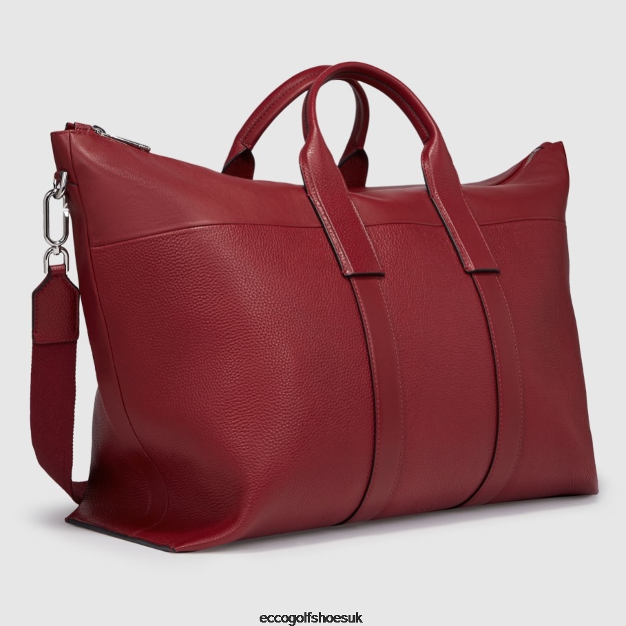 Ecco Textureblock Shopper Granat Unisex Accessories Granat- Ecco Online Shopping