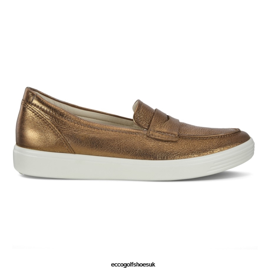 Ecco SOFT 7 Loafer Bronze Women Shoes Bronze- Ecco UK
