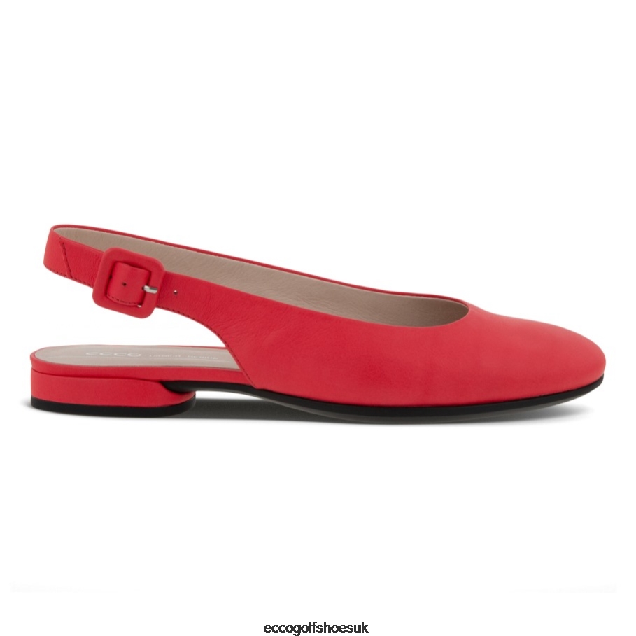 Ecco ANINE Sling-Back Flats Hibiscus Women Shoes Hibiscus- Ecco Official Store